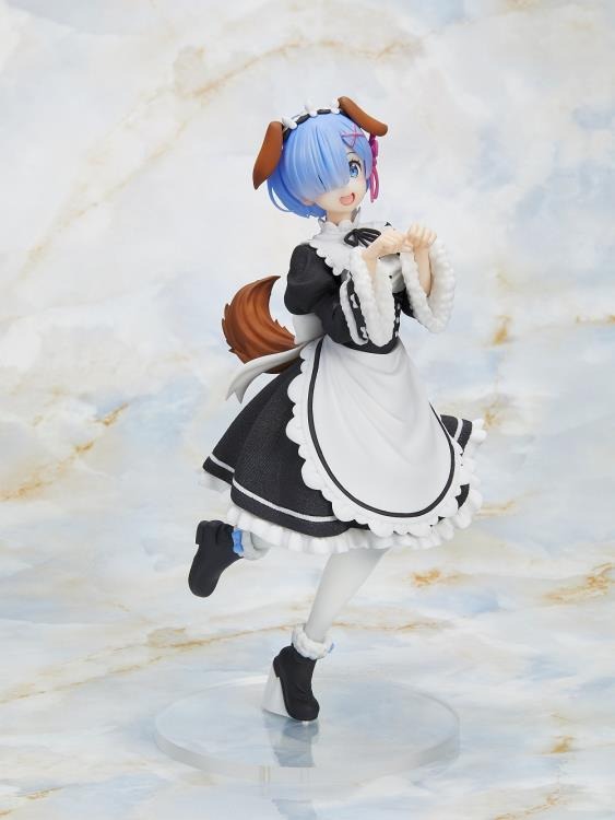 Coreful Figure: Re:Zero Starting Life in Another World - Rem Memory Snow Dog Ver.